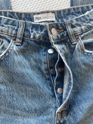 Pantalón vaquero Zara azul