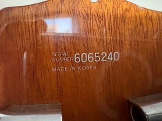 Guitarra Hamer Slammer Series Eclipse. Korea 1996