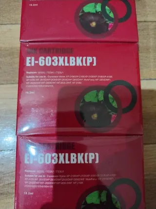 8 cartuchos tinta Epson EI-603XL