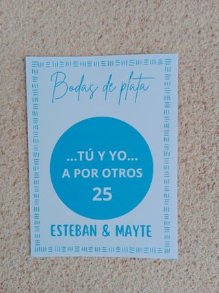 Imananrebotella con el nombre de cada invitad@
