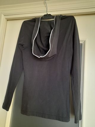 Sudadera Nike gris manga larga