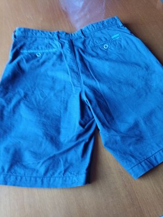 Pantalón corto azul