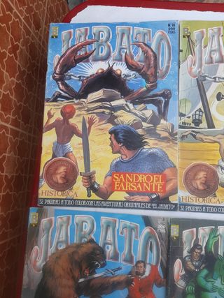 Lote de cómics El Jabato