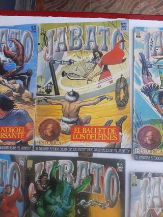 Lote de cómics El Jabato