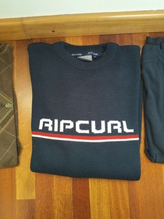 Lote 3 camisetas Quiksilver, Ripcurl, J&J