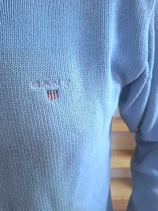 Jersey Gant Azul V-Neck