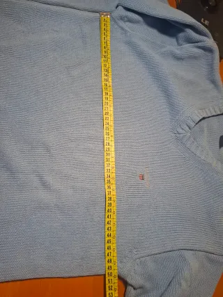 Jersey Gant Azul V-Neck
