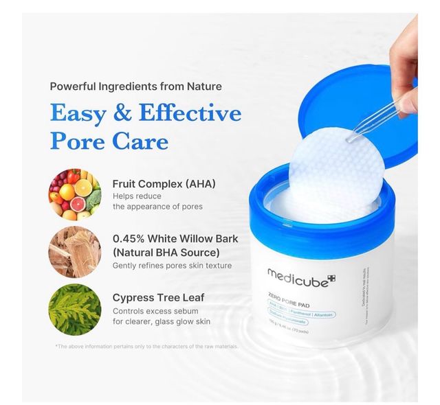 Medicube Zero Pore Pad AHA BHA
