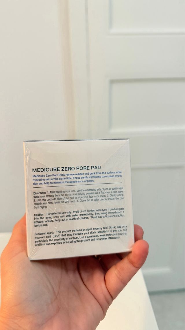 Medicube Zero Pore Pad AHA BHA