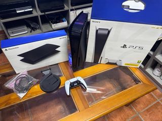 Ps5 Fat con Lector y carcasas negras