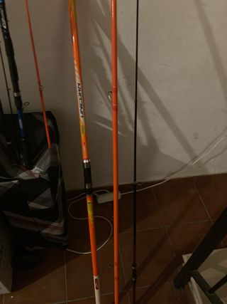 Conjunto cañas de pescar