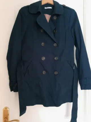 Blazer azul mujer