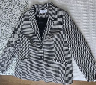 Americana cuadros mujer Violeta by Mango Talla L