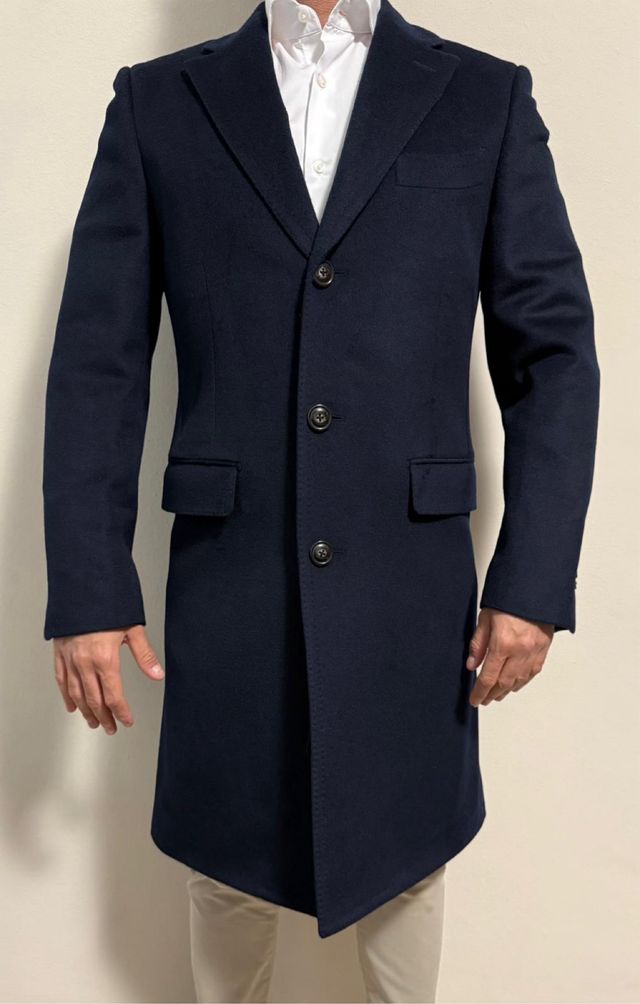 Cappotto uomo Boggi Milano blu