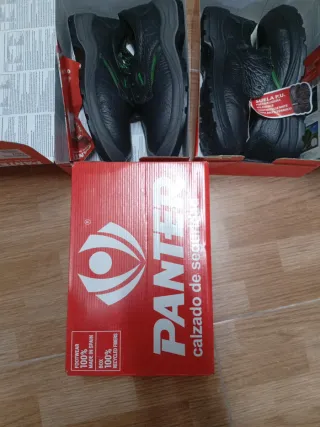 Calzado de seguridad Panter Negro