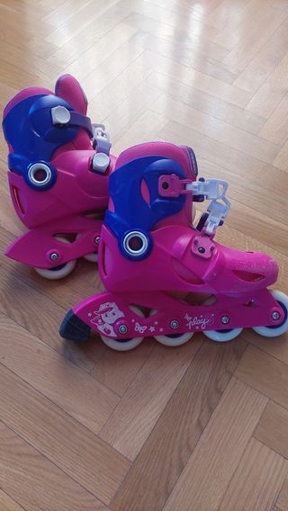 Patines en línea Oxelo rosa Talla 30-33. 