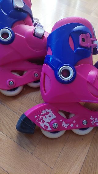 Patines en línea Oxelo rosa Talla 30-33. 