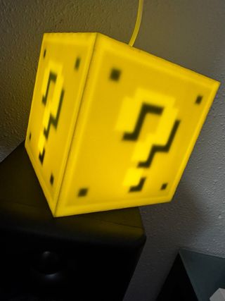 Lámpara Cubo Super Mario Bros