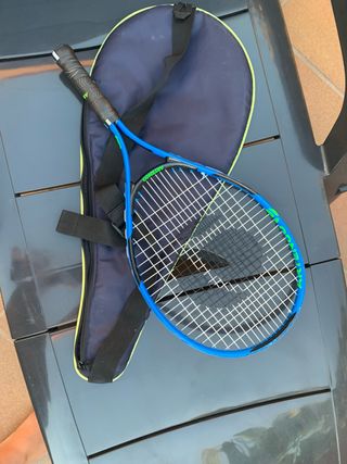Raqueta de tenis infantil con funda