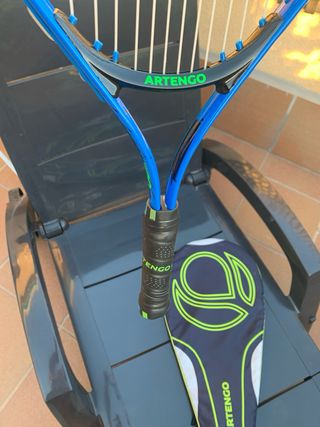 Raqueta de tenis infantil con funda