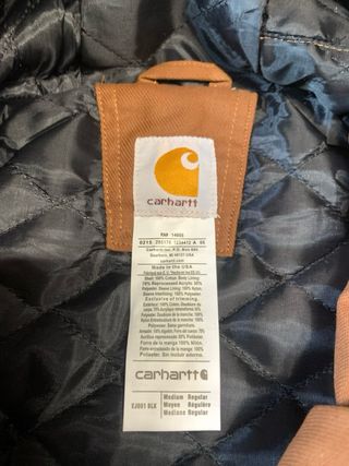 Chaqueta Carhartt Active Rework M Marrón