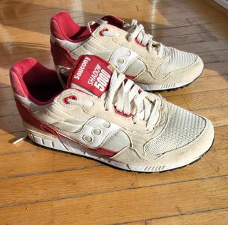 Zapatillas Saucony Shadow 5000 Beige/Rojo