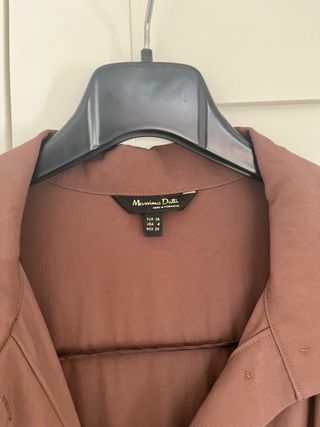 Mono Massimo Dutti Marrón Talla M