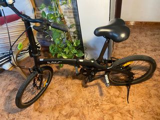 Bicicleta Plegable Negra
Cómoda para el uso diario
