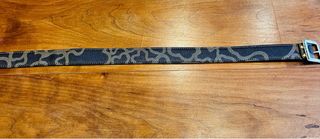 Cinturón TOUS Piel Marrón Hebilla Dorada