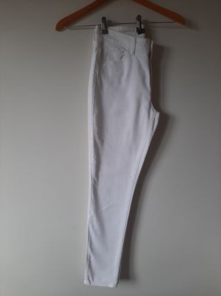 Pantalón vaquero LEVIS mujer blanco
