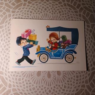 8 Postales Vintage variadas Años 60