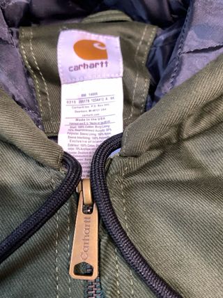 Chaqueta Carhartt Active Rework Verde Talla S