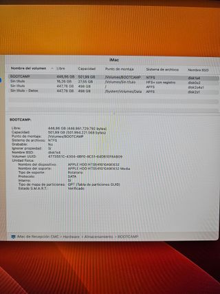iMac Retina 4K 21.5 2017 - Intel i5 - 8GB RAM