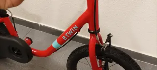 Bicicleta infantil B'TWIN 14 de pedales extraíbles