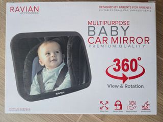 Espejo RAVIAN para coche de bebé 360°
