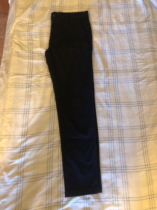 Pantalón chino Zara azul marino