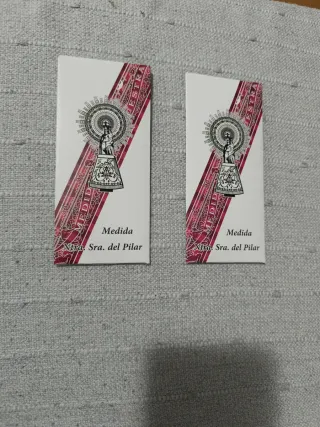 Cintas Medida Ntra. Sra. del Pilar.
Una por 8 eur