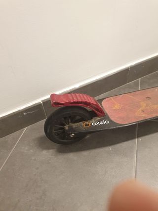 Patinete Oxelo Rojo y Negro