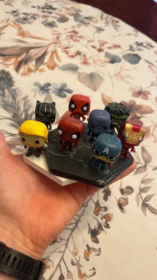 Diorama Vengadores Marvel  Minis Funkos