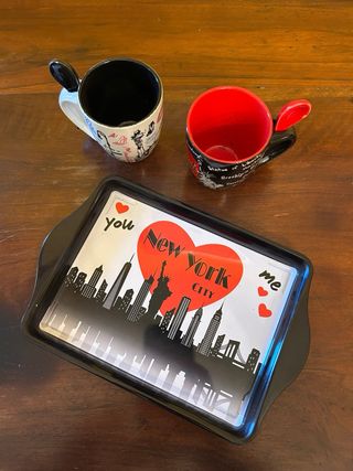 Set Tazze New York con Vassoio