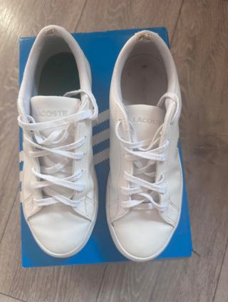 Zapatillas Lacoste Blancas Talla 38