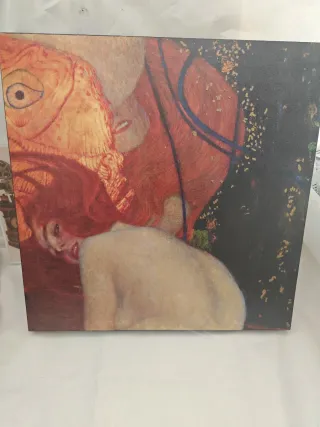 Cuadro Gustav Klimt Las Ninfas Doradas 50x50