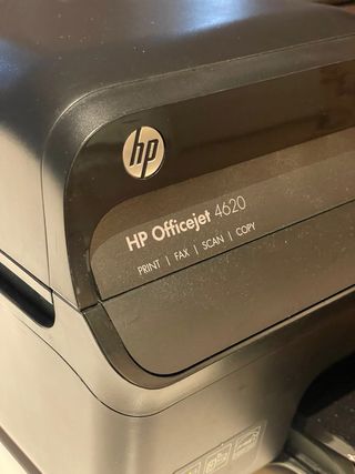 Impresora HP Officejet 4620 Negra Multifunción