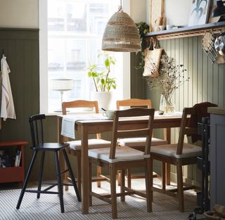 4 Sillas de Madera IKEA