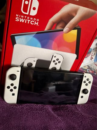 Nintendo Switch OLED Blanca Pack