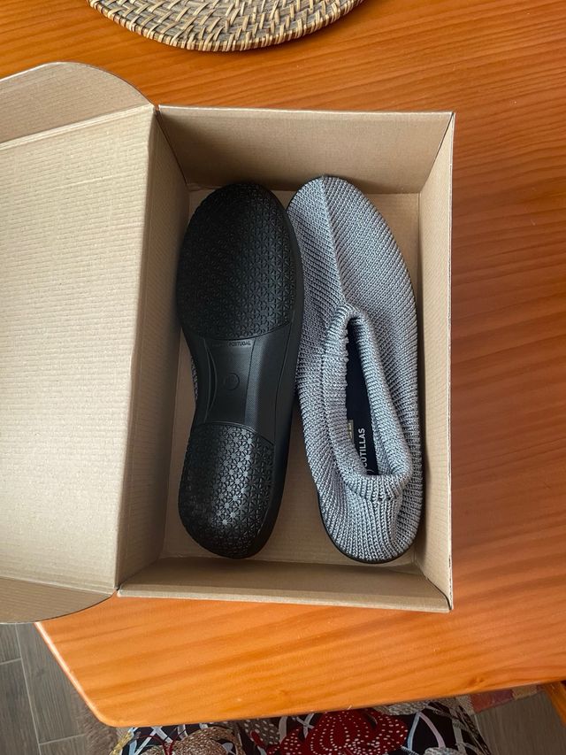 Zapatillas Tejidas pies delicados doctor cutillas