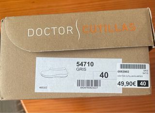 Zapatillas Tejidas pies delicados doctor cutillas