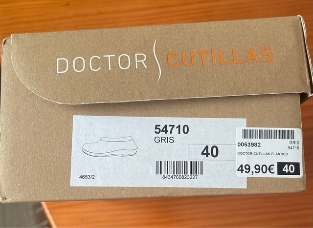 Zapatillas Tejidas pies delicados doctor cutillas