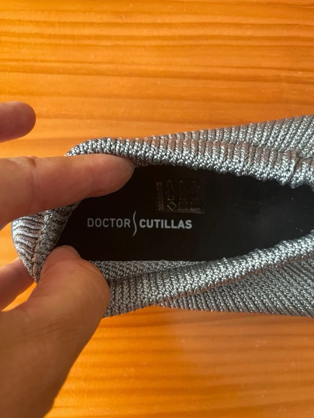 Zapatillas Tejidas pies delicados doctor cutillas