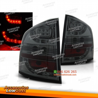 Faros traseros LED rojos y blancos para Skoda Oct